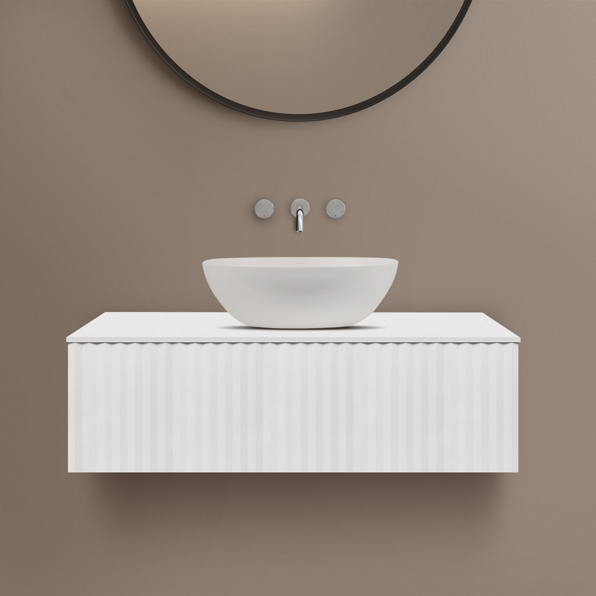 Darmowa Dostawa - Szafka 100x46.6x30 cm podumywalkowa wisząca biała Ksuro 02 50004000