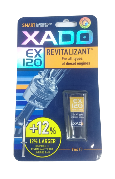 XADO EX120 DO SILNIKÓW DIESLA 9ML - Petrostar