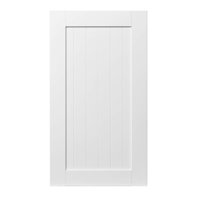 Front kuchenny do szafki wiszącej wysokiej GoodHome Alpinia 50 cm biały mat