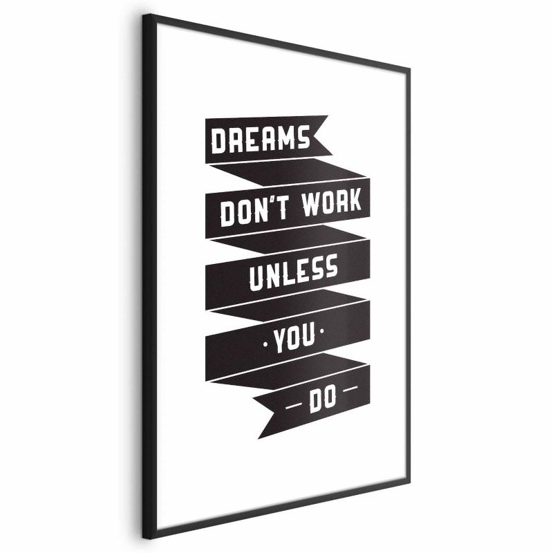 Plakat Artgeist Dreams 29,7x42 cm z ramą czarną 1 szt