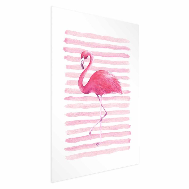 Plakat Artgeist Flaming i paski 21x30 cm bez ramy 1 szt