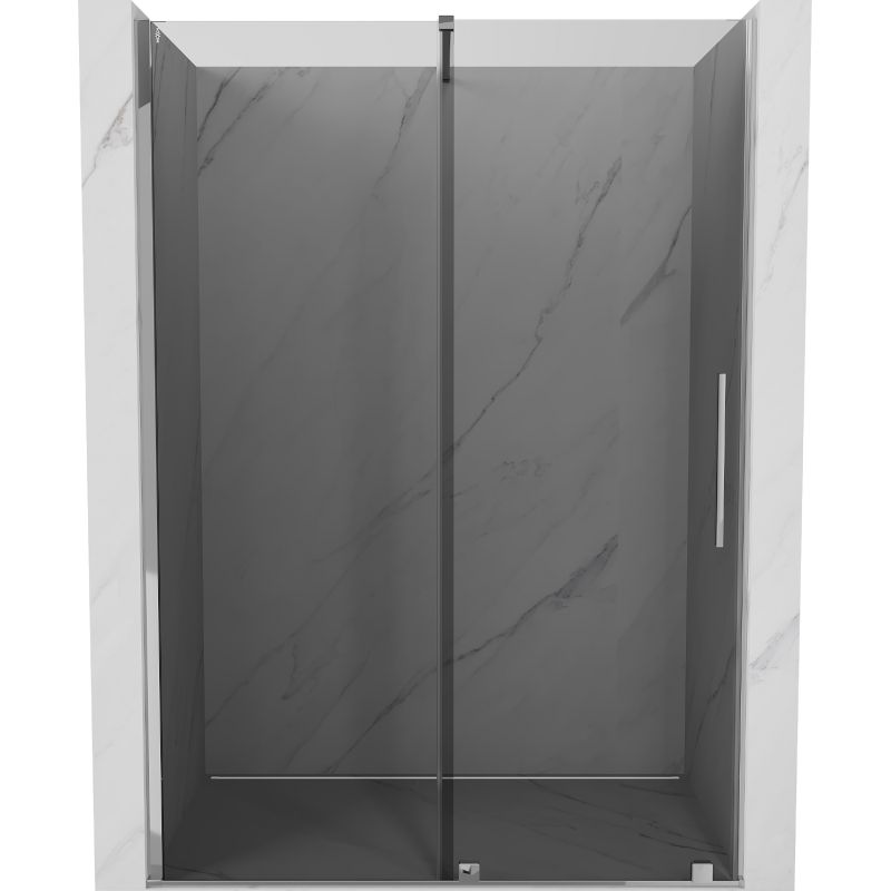 Drzwi prysznicowe Mexen Velar grafitowe 140x200 cm 871-140-000-41-01 1 szt.