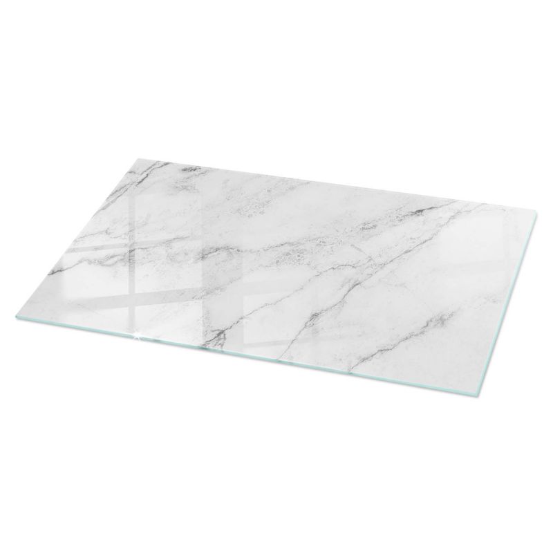 Blat szklany Tulup 120x60 cm Wzór marmurowej powierzchni 1 szt.