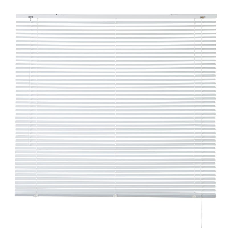 Żaluzja GoodHome aluminiowa Colours Studio 90 x 180 cm biała