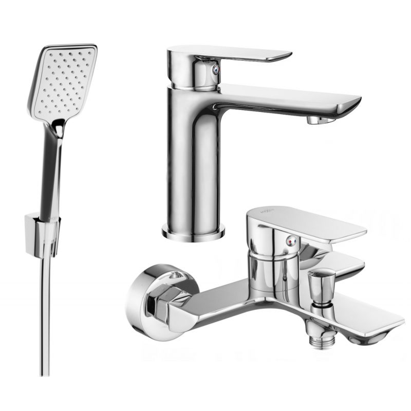 Zestaw wannowy Mexen Alfa chrom 745703R62-00 1 szt.