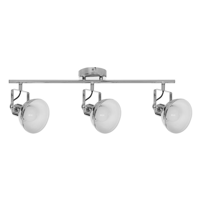 Lampa Sufitowa SPOT Light 3xE27 Max.60W Blask Chromu, Klasyczny Design od Polskiego Producenta, 1 szt.