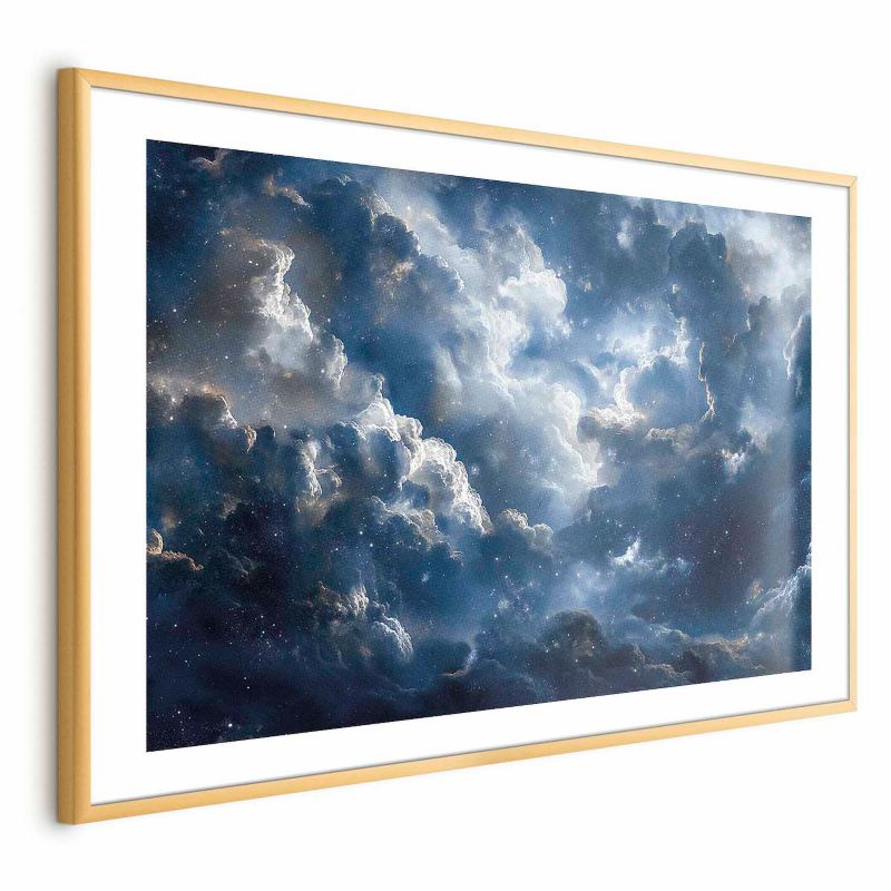 Plakat Artgeist Astronomiczne cuda 30x21 cm z ramą złotą 1 szt
