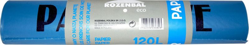 Worek do segregacji papieru Rozenbal 120 l 10 szt.