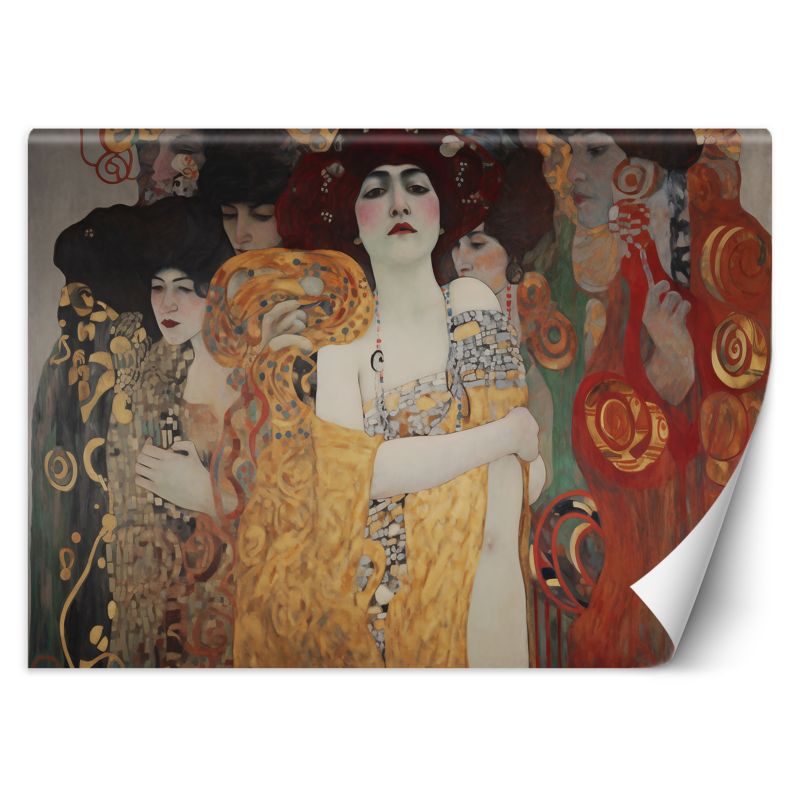 Fototapeta Feeby Damy kobiety portret - G. Klimt 300x210 1 szt