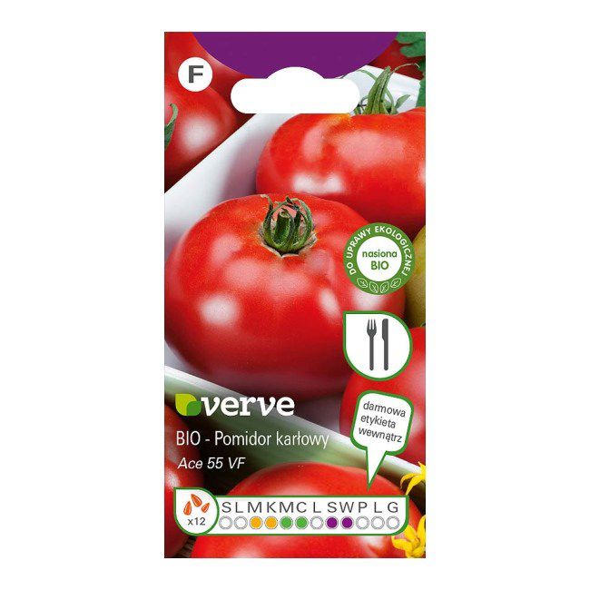 Nasiona Bio pomidor Ace 55 VF Verve