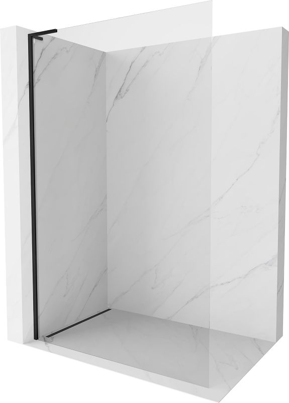 Ścianka prysznicowa walk-in Mexen Kioto-X L czarna 90 x 200 cm 800-090-107-70-00-X 1 szt.