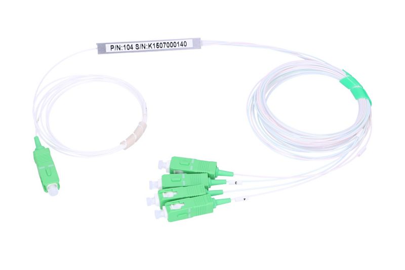 Splitter Extralink 1:4 PLC SC/APC 900um, 1,5m 1szt
