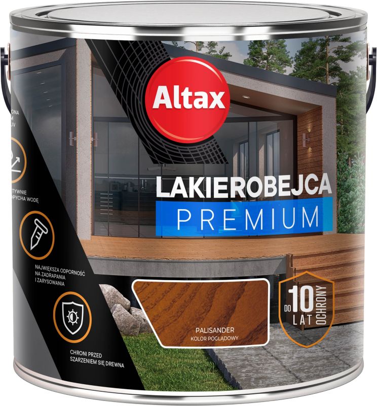 Lakierobejca Altax 10 lat palisander 2,5 l