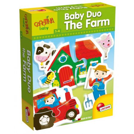 Baby Duo Farm Puzzle Carotina Baby Lisciani