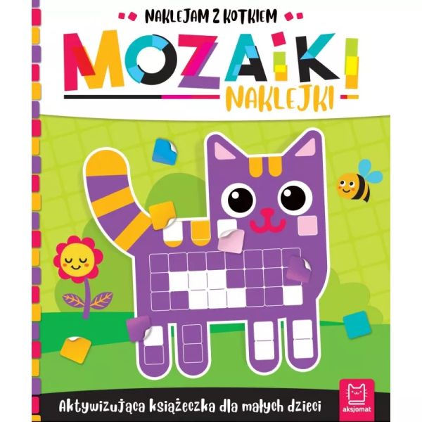 MOZAIKI NAKLEJANKI.AKTYWIZUJĄCA Z KOTKIEM