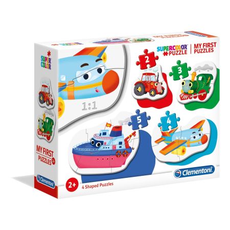 Moje Pierwsze Puzzle Pojazdy Clementoni