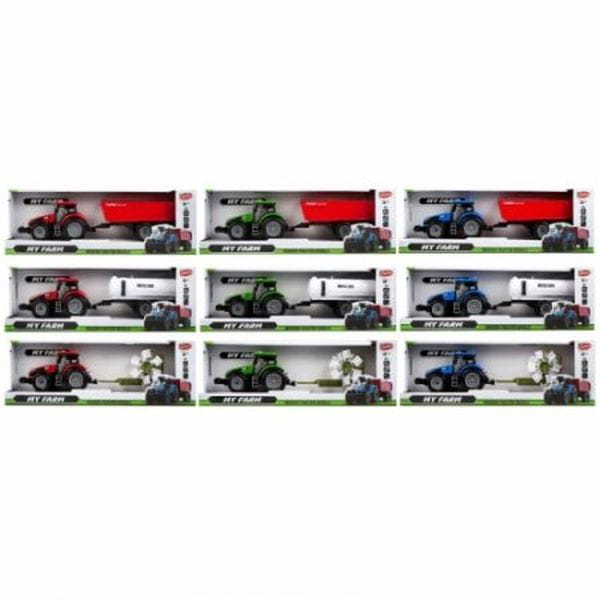 -MC MOJE RANCZO TRAKTOR B/O P/B+AK 43CM PLX18/36 @