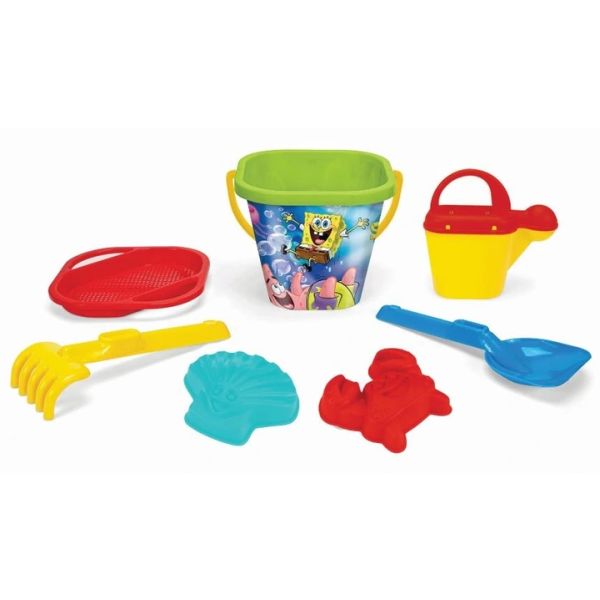 Komplet do Piasku SpongeBob 7 el. Wader