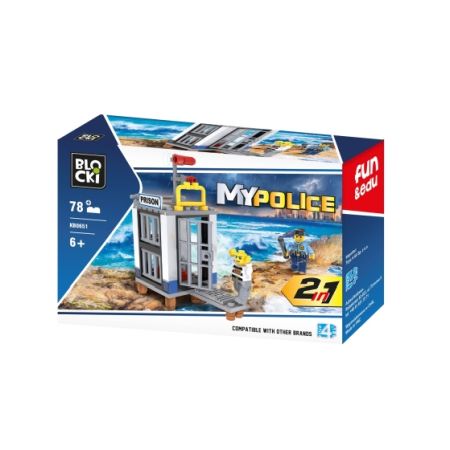 KLOCKI POLCJA 2W1 @