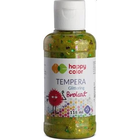 FARBA TEMPERA 118ML BROKAT ZŁOTA