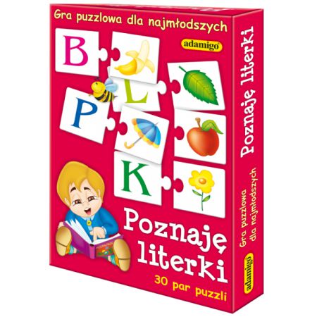 POZNAJĘ LITERKI GRA PUZZ
