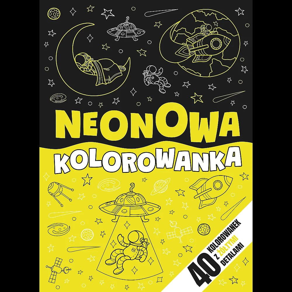 NEONOWY ZAWRÓT GŁOWY żółty