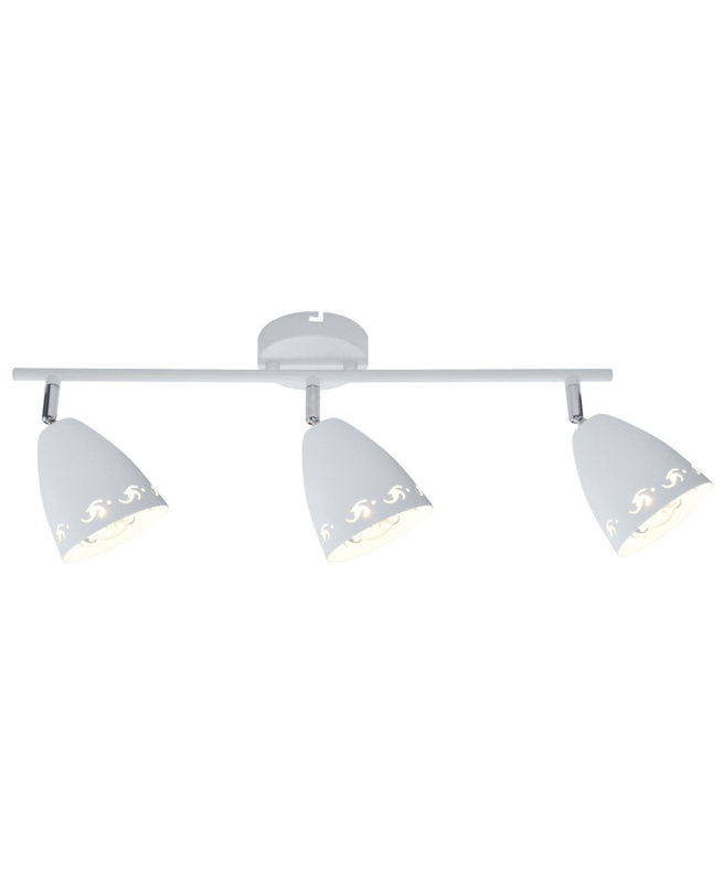 Lampa ścienna listwa 3xE14 70cm biały mat COTY