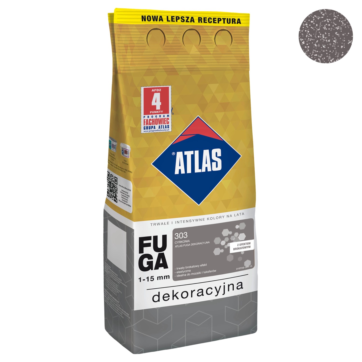 Atlas Fuga dekoracyjna 303 cyrkonia 2 kg