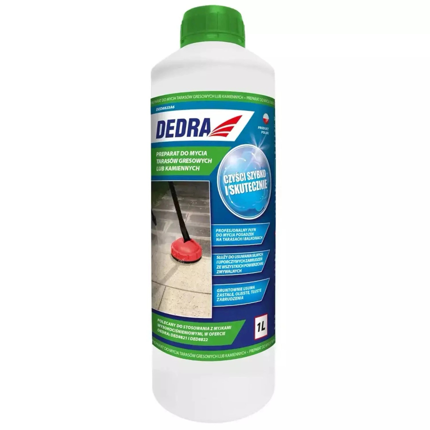 Dedra Środek myjący do kamienia/gresu tarasowego - 1 l