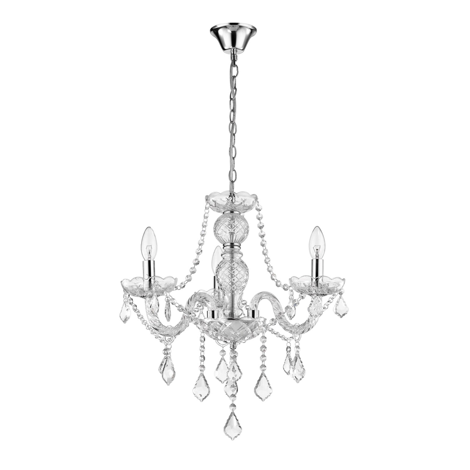 Light Prestige Żyrandol CRISTALLO 3x60W E14