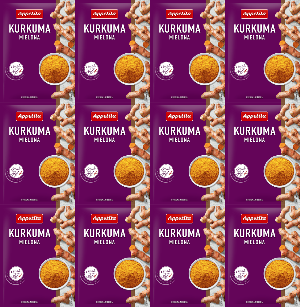 12x Kurkuma Appetita, 20g