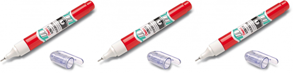 2x Korektor w piórze Pentel ZL63, 7ml