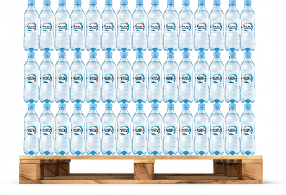 480x Woda niegazowana Kropla Beskidu, 0.5l, butelka PET