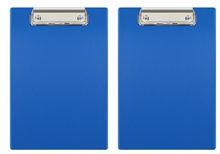 2x Clipboard Biurfol, A5, niebieski