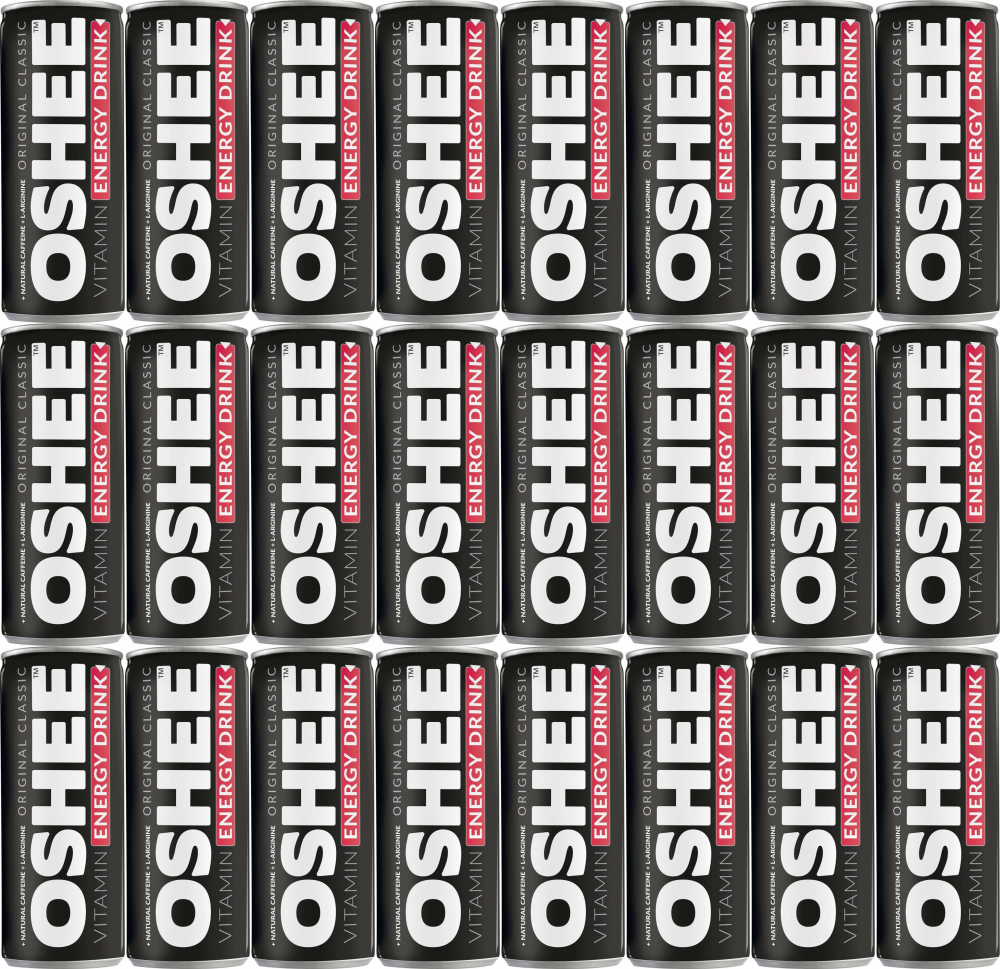 24x Napój energetyczny Oshee Energy Drink Classic, puszka, 250ml