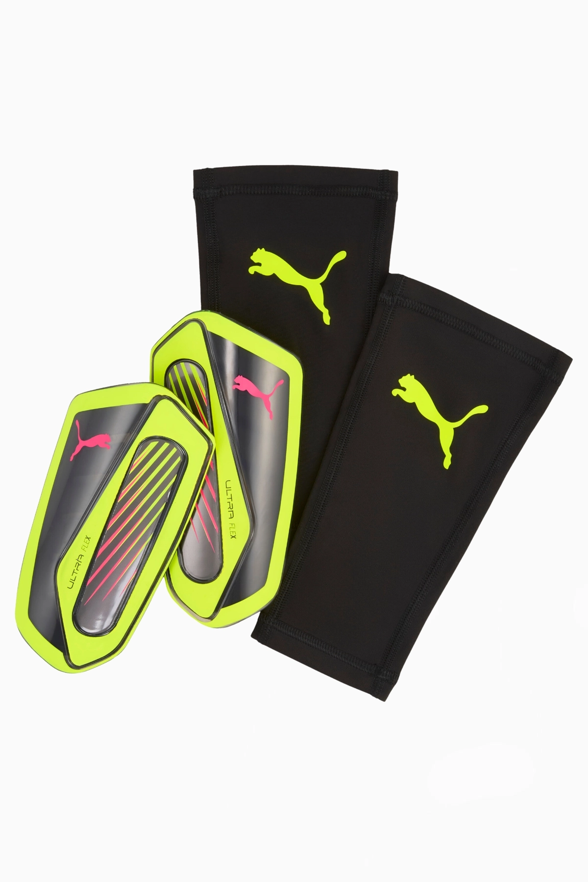 Ochraniacze Puma ULTRA Flex Sleeve - Żółty