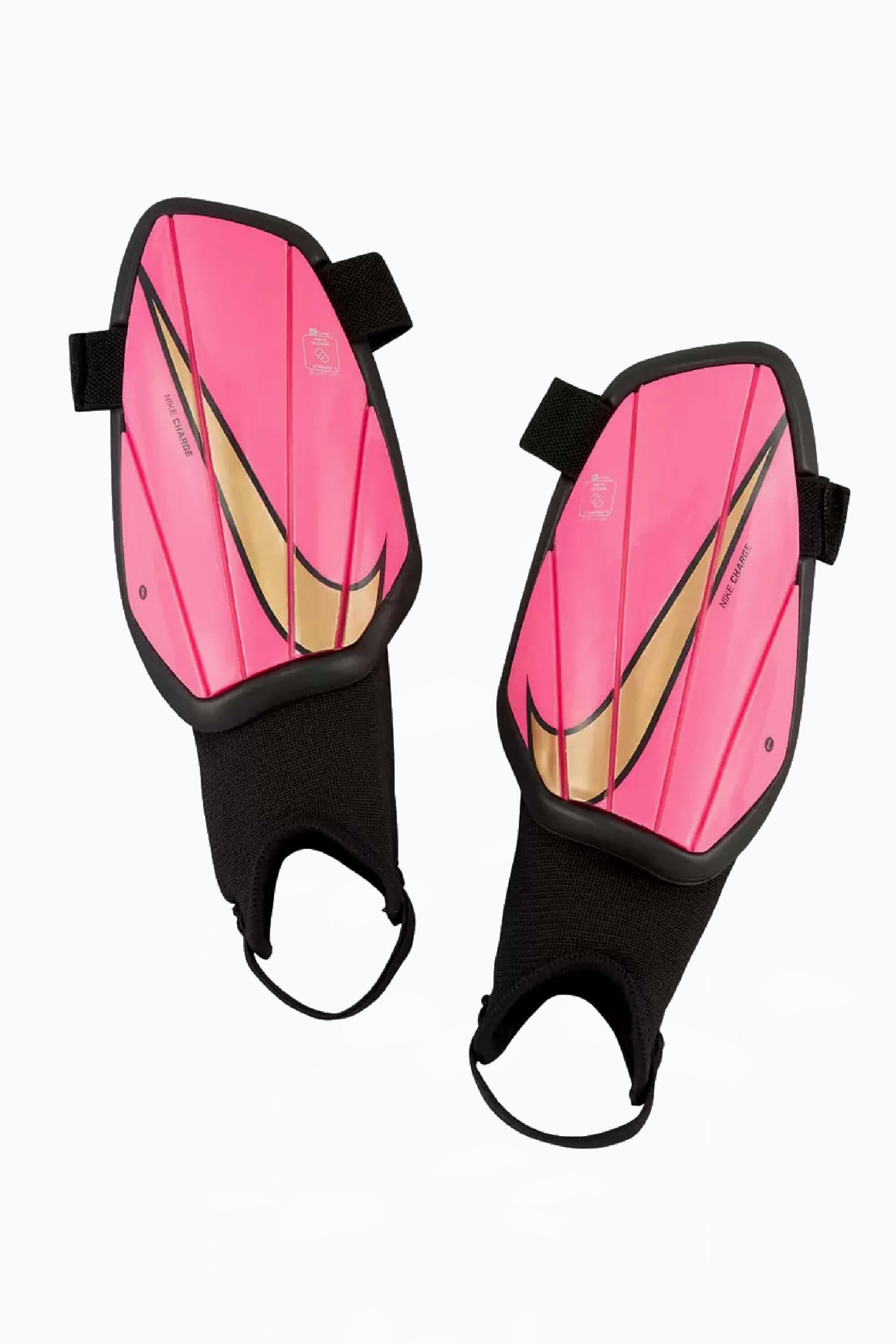 Ochraniacze Nike Charge Junior - Różowy