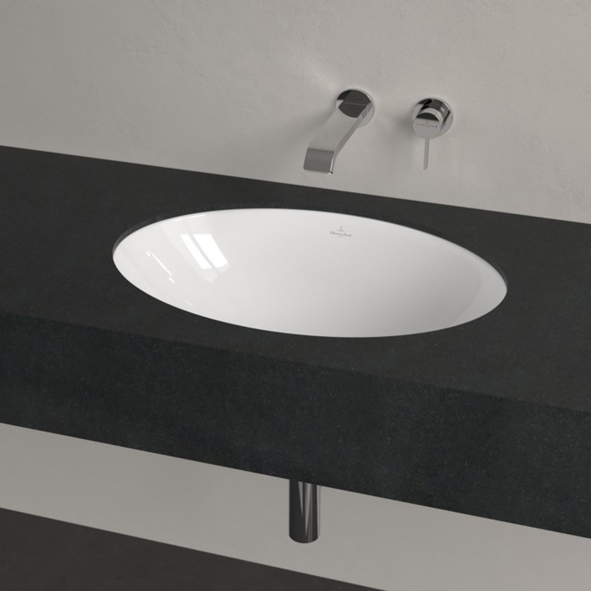 Villeroy & Boch Loop & Friends umywalka 56x38 cm owalna podblatowa biała 4A5500R1