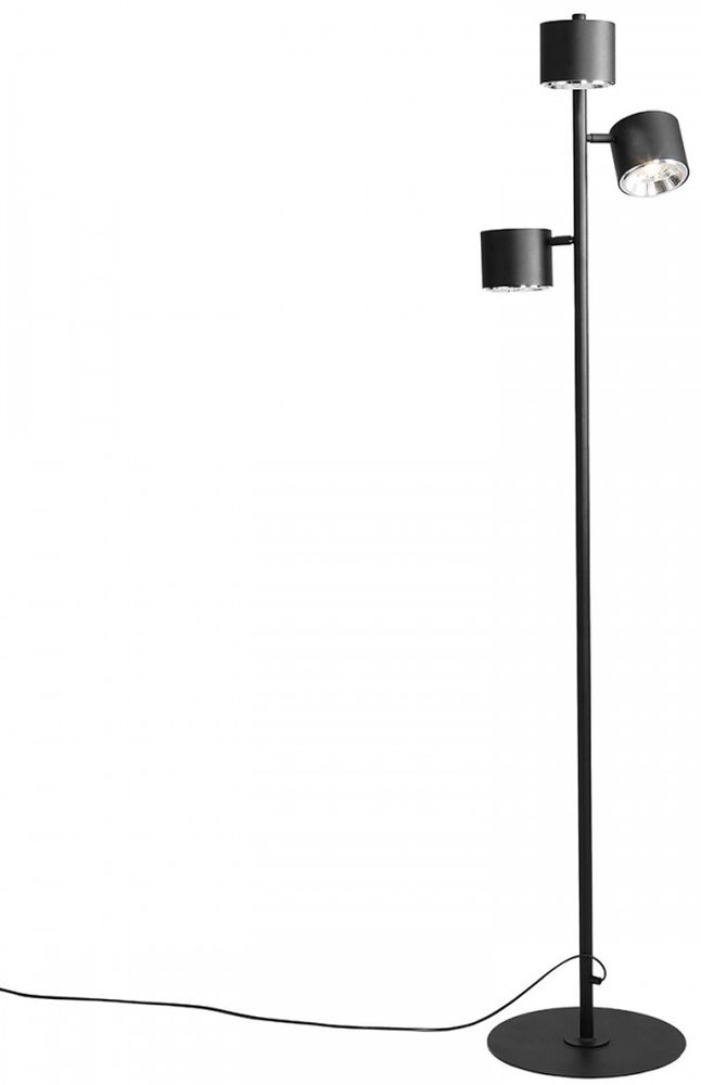 Aldex Bot lampa stojąca 3x35W czarna 1047A