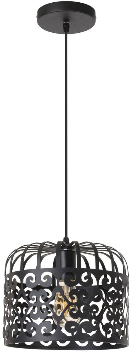 Rabalux Alessandra lampa wisząca 1x60W czarna 2156