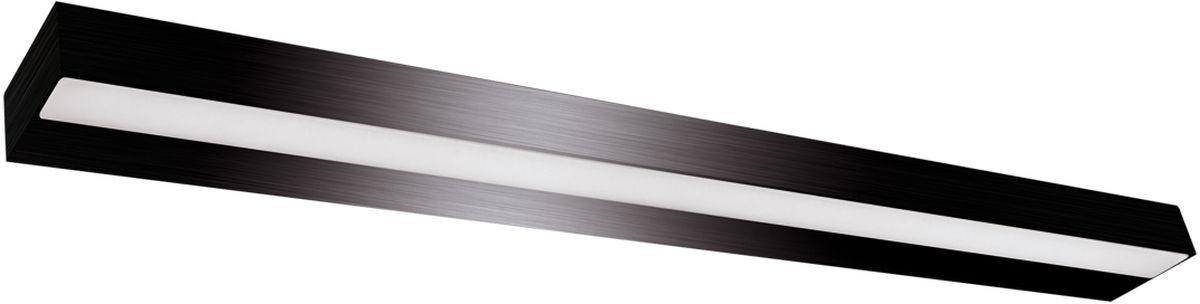 Strühm Cyber lampa podsufitowa 1x14 W czarna 03969