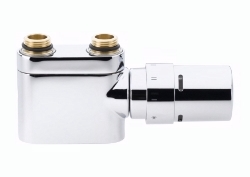 Danfoss VHX-D/RAX zestaw przyłączeniowy chrom 013G4276