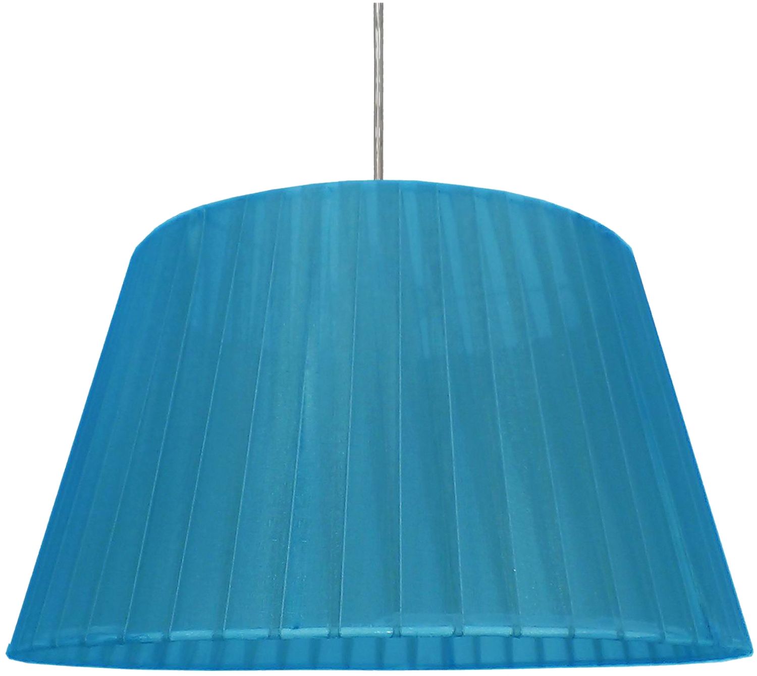 Candellux Tiziano lampa wisząca 1x60W niebieska 31-27092