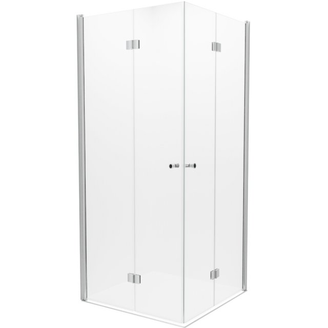 NEW TRENDY Kabina prysznicowa SUPERIA kwadratowa 90x90x195 szkło czys