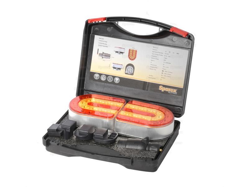 Lampy bezprzewodowe na magnes 12V 24V walizka Connix 130977