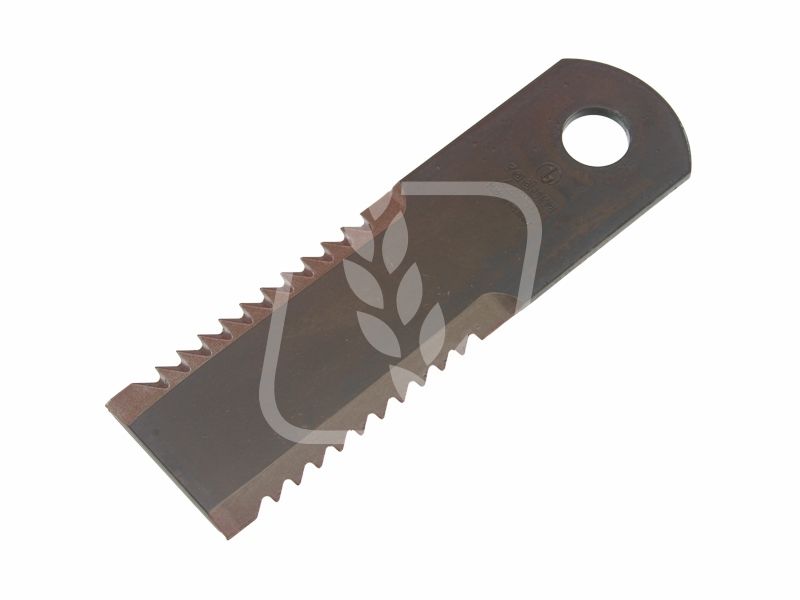 Nóż sieczkarni zębaty 173x50x4mm Fi18mm 9510635