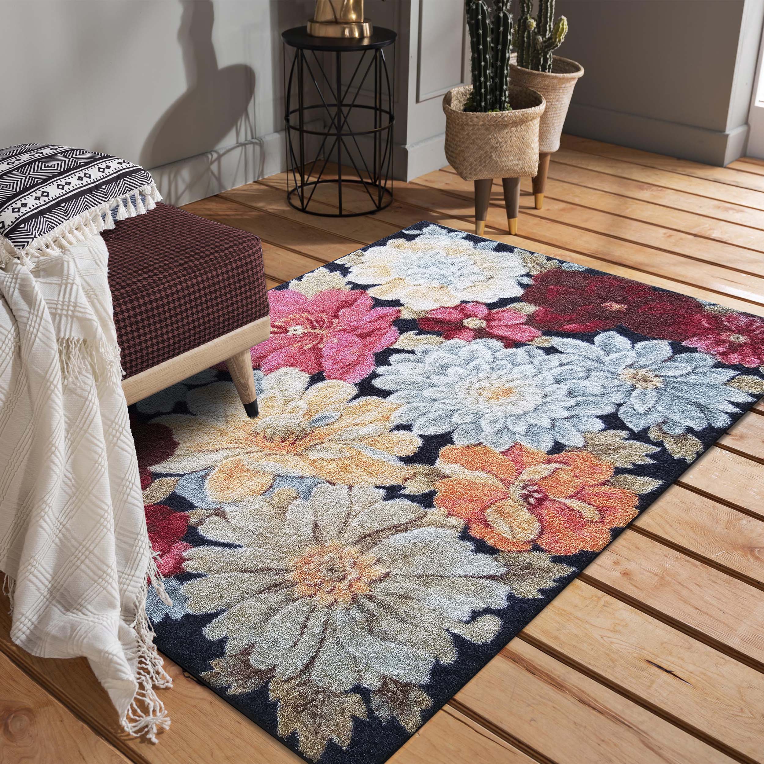 Dywan - 160 x 220 cm - Wielokolorowy - Nowoczesny - Dywanopol