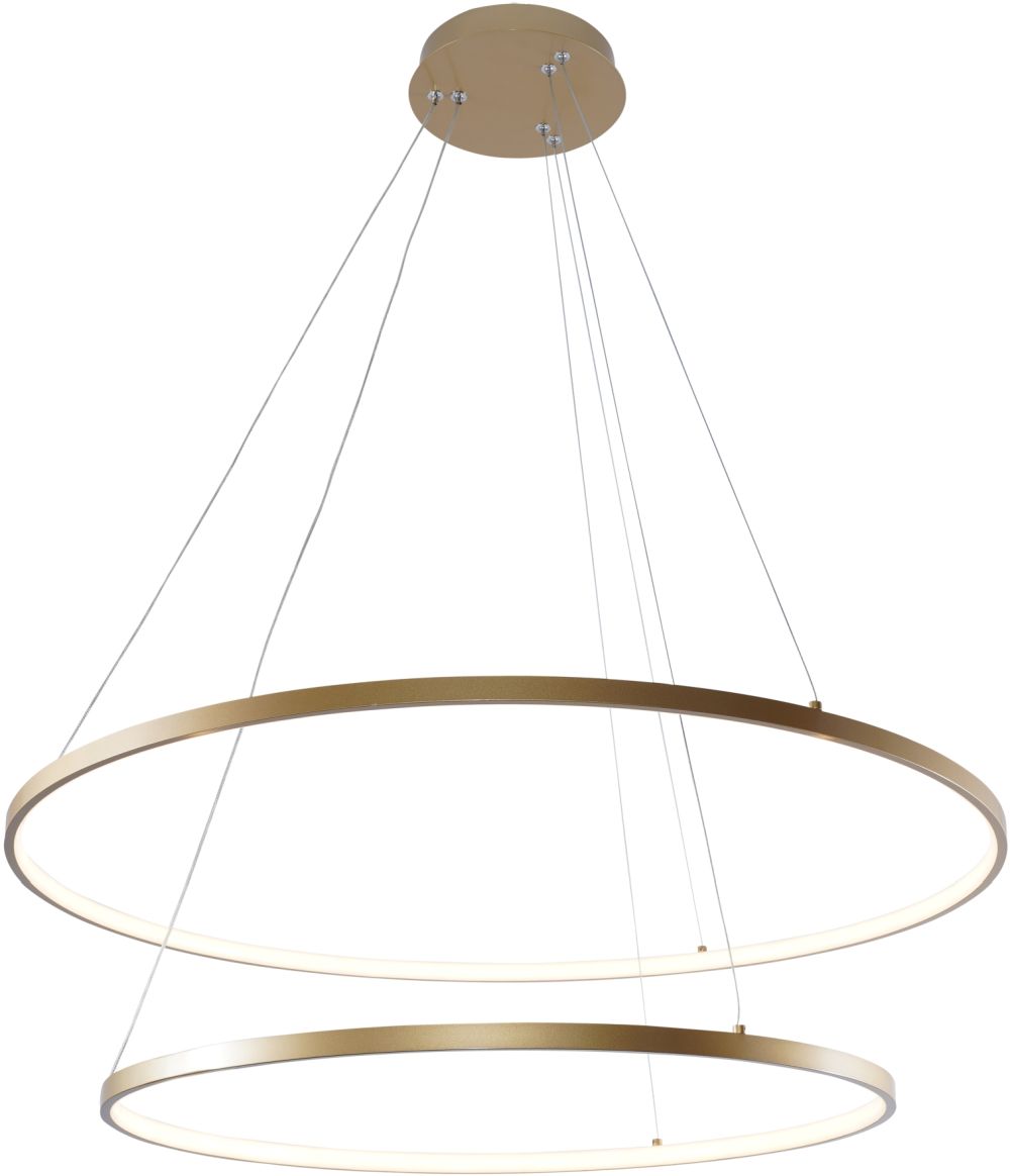 Darmowa Dostawa - Lampa wisząca 1x60 W złoty Zuma Line Breno 2023200GD