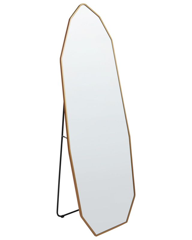Lustro stojące Tartas 165 cm Metal Złoty 1 szt.
