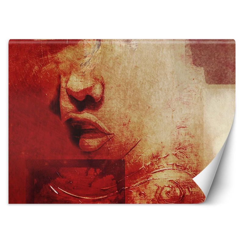 Fototapeta Feeby Delikatne kobiece usta abstrakcja 150x105 1 szt
